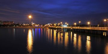 جاهای دیدنی کیش در شب